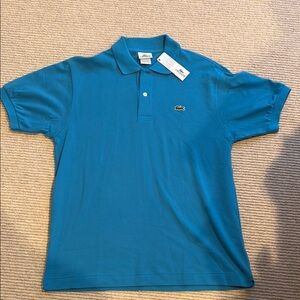 Men’s Lacoste Blue Polo Shirt, Size M